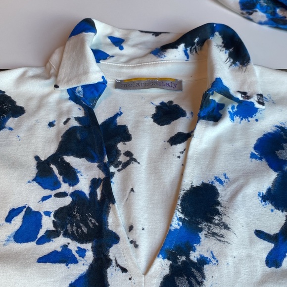 Melarosa Italy 🇮🇹 hand painted tunic and scarf - Picture 7 of 13